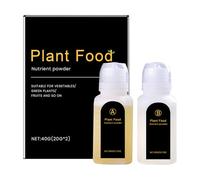 Mxshc Abono Para Plantas | Alimento Vegetal Hidroponía Suministros - de Nutrientes para Cultivo de Hidroponía Frutas Verduras Jardín Flores Césped