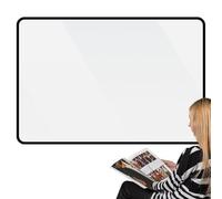 Mxshc Lupa de lectura para libros, 3 hojas de lupa multifuncionales grandes, lente de lupa transparente, lupa portátil para mapas, documentos