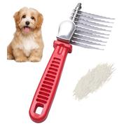 Mxshc Peine Suave Desenredante Para Perros,Cepillo Peine Para Pelos Enredados | Herramienta Para Eliminar Nudos en Gatos Para Uso en Interior y Exterior