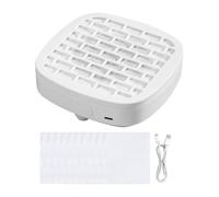 Mxshc Recolector De Polvo De Uñas Silencioso - Silencioso y Potente Extractor de Polvo - Herramienta Recargable por USB para Manicura y,Para Salón Casa Viaje Mujeres Niñas y Exteriores