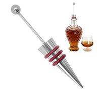 Mxshc Tapones de Vacío para Vino,Suministros De Aleación De Silicona Reutilizables E Impermeables | Tapones Al Vacío Con Bomba Para Vino | Para Hogar Cocina Bar Fiestas Vacaciones Halloween Bebidas