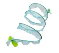 Mxshc Túnel de Gato, túnel para Gatos,Gatito Tocando tuberías en Forma de Pipa - Túnel de Gato de Laberinto portátil tubería Plegable con Campana de Plumas para Entrenamiento de Gatitos de de