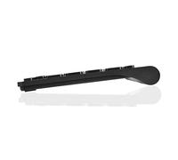 Mxtech Ratón profesional con teclado USB, fiable juego de ratón KeyBoar, para PC portátil en casa (negro).