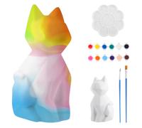 MXTIMWAN DIY Cat Lampe Malset, Bastelset Kinder ab 6 Jahren Katze Malset Bastelset Geschenk Mädchen 6 7 8 9 10 11 12 Jahre Bastelsets für Kinder Creative Geschenke für Mädchen und Jungen