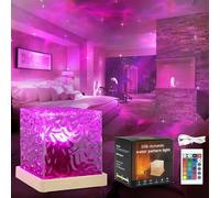 MXTIMWAN Proyector LED de Cielo Estrellado para Niños, RGB 3D, Luz del Norte, Proyector con 16 Efectos de Iluminación y Mando a distancia, Decoración de Fiestas para Niños y Adultos