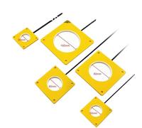 MXXDMOPD 1 Uds. Interruptor de proximidad inductivo Anillo Grande Ultrafino Sensor escasez conteo con Alambre Hierro Tira níquel estaño(TBEV-R635,NPN-NC)