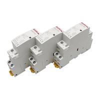 MXXDMOPD Contactor CA Modular doméstico de Montaje en riel DIN, 2P, 16A, 20A, 25A, 1NO, 1NC, 2NO, 2NC, 220V, 230V, 50/60Hz(25a,1NO1NC-220V)