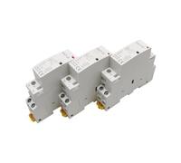 MXXDMOPD Contactor CA Modular doméstico EACT-2P-25, 2P, 16A, 20A, 25A, 1NO, 1NC, 2NO, 2NC, 220V, 230V, 50/60Hz, for Montaje en riel DIN(2p 25a 2nc)