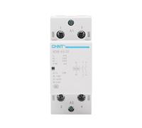 MXXDMOPD Contactor Modular de CA for Uso doméstico NCH8-63/20, 220 V, 230, 63 A, 1 NA, NC, 2(Nch8-63a-20 2no)