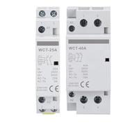 MXXDMOPD Disyuntor Contactor de CA doméstico WCT 25A 63A Instalación en riel DIN 2NO 2NC 1NO 1NC 4NO 4NC 1 Pieza