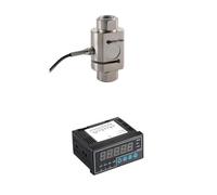 MXXDMOPD Sensor de celda Carga Tipo S con Pantalla indicadora compresión pesaje 200 kg 300 500 700 1 T 2 3 5 10 20(700KG and Indicator)
