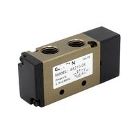 MXXDMOPD Válvula de Control Aire Simple y Doble 4A210-08/110-06/310-10 4A220-08 inversión Cilindro pequeño neumático neumática 1 Pieza(6mm Fittings,4A310-10)