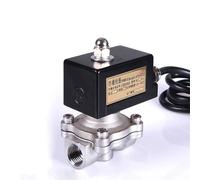 MXXDMOPD Válvula solenoide a Prueba de explosiones Acero Inoxidable 1/2" Válvulas solenoides a Llamas 2 Puertos y válvula Gas(24VAC-Closed)
