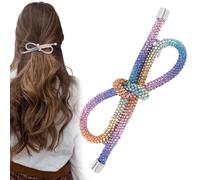 Mxxipp - Pinzas para el pelo con lazo (1 unidad), con cristales de imitaci n, para mujeres y ni as, accesorios para el pelo para fiestas, Hallowe