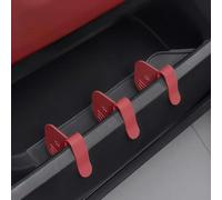 MXYUANHANG 3 Piezas Separador de Ranura de Puerta para Volvo V90 2017-2022, Panel Organizador de Almacenamiento Clip Accesorio Flexible,Red