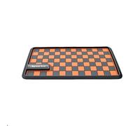 MXYUANHANG Alfombrilla Antideslizante Salpicadero para FIAT 500/500C/500E/Abarth 500 2007-2020 2021 2022, Soporte Teléfono Organizador Consola Interior Moderno Estable,Orange