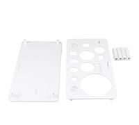 Mxzzand Soporte para Herramientas de Barra, Inodoro, a Prueba de Pérdidas, Soporte para Kit de Camarero, Ahorro de Espacio para Fiestas para el Hogar(Grande)
