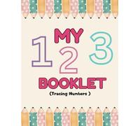 My 123 Tracing Letters Booklet Worksheet for Kids Age 4 - 8 years: Gift For 4 to 8 Year Old Boys & Girls