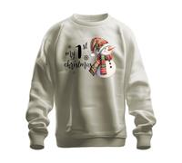 My 1st Christmas First Christmas - Jersey de Navidad unisex, naturaleza, XXL