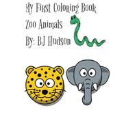 My 1st Coloring Book Zoo Animals