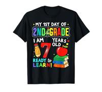 My 1st Day of Second Grade Boys Girls First Day of 2nd Grade Camiseta
