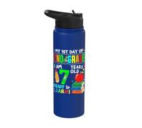 My 1st Day of Second Grade Boys Girls First Day of 2nd Grade Stainless Steel Insulated Water Bottle