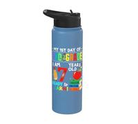 My 1st Day of Second Grade Boys Girls First Day of 2nd Grade Stainless Steel Insulated Water Bottle