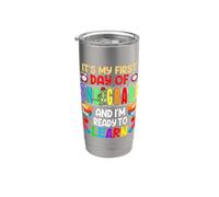 My 1st Day of Second Grade Boys Girls First Day of 2nd Grade Vaso térmico de acero inoxidable de doble pared