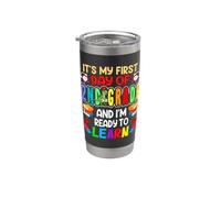 My 1st Day of Second Grade Boys Girls First Day of 2nd Grade Vaso térmico de acero inoxidable de doble pared