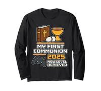 My 1st First Communion 2025 Boys Girls Controller Videojuego Manga Larga