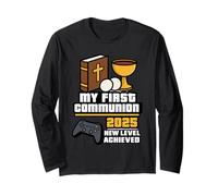 My 1st First Communion 2025 Boys Girls Controller Videojuego Manga Larga