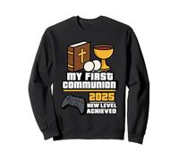 My 1st First Communion 2025 Boys Girls Controller Videojuego Sudadera