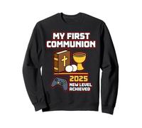 My 1st First Communion 2025 Boys Girls Controller Videojuego Sudadera