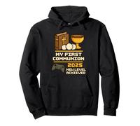 My 1st First Communion 2025 Boys Girls Controller Videojuego Sudadera con Capucha