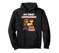 My 1st First Communion 2025 Boys Girls Controller Videojuego Sudadera con Capucha