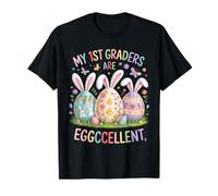 My 1st Graders Are Eggccellent - Easter First Grade Teacher Camiseta