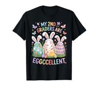 My 2nd Graders Are Eggccellent - Easter Teacher Bunny Eggs Camiseta