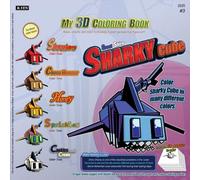 My 3d Coloring Book: Great Shiro Sharky Cube Edition: Color the 3d Apex Sea Predator in 3 point perspective