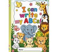 My ABC Animal Adventure: A Fun Alphabet Tracing & Coloring Book for Kids Ages 2-5 (Jungle Sprouts Learning Series)