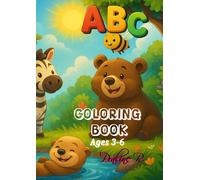 My ABC Animal Book: Alphabet Coloring Fun for Kids Ages 3-6