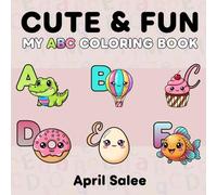 MY ABC COLORING BOOK: Big, Simple Pictures and Letters for Little Hands