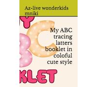 My ABC tracing latters booklet in coloful cute style