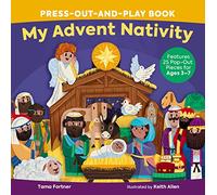 My Advent Nativity Press-Out-and-Play Book: Features 25 Pop-Out Pieces for Ages 3-7