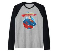 My Adventures with Superman Circle Camiseta Manga Raglan