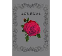 My aesthetic journal, Utility Day to day Planner, Happiness, Productivity, Self Care and gratitude, 90 pages. Beautiful red rose design for Adults , ... and kids, students and working proffesionals