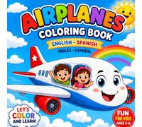 My Airplane coloring & Activity Book (Little calm Adventures)
