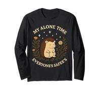 My Alone Time Everyones Safees Hedgehog Quote Manga Larga