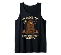 My Alone Time Is For Everyones Safety Grumpy Bear Camiseta sin Mangas