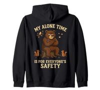 My Alone Time Is For Everyones Safety Grumpy Bear Sudadera con Capucha