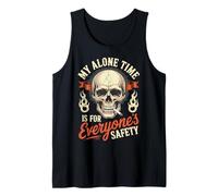 My Alone Time Is For Everyone's Safety Privacidad Camiseta sin Mangas